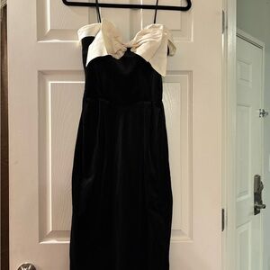 Pin up inspired vintage bow dress